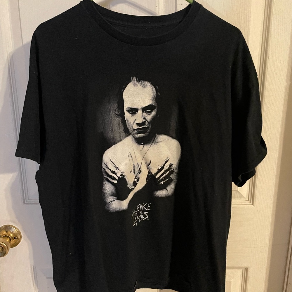 Hot Topic Black Silence of the Lambs Graphic Tee
